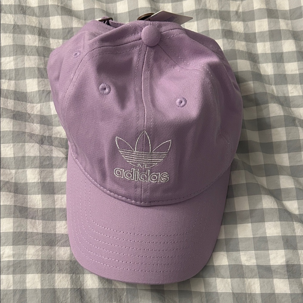 Adidas Lavender Cap with Logo